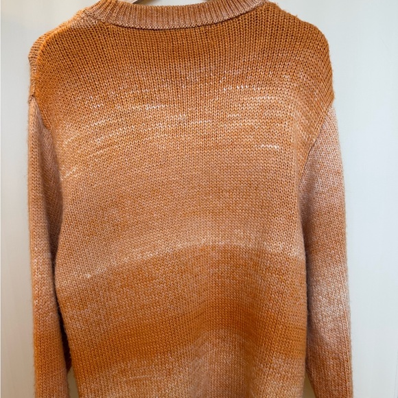 Zara Orange Knit Sweater - Picture 3 of 3